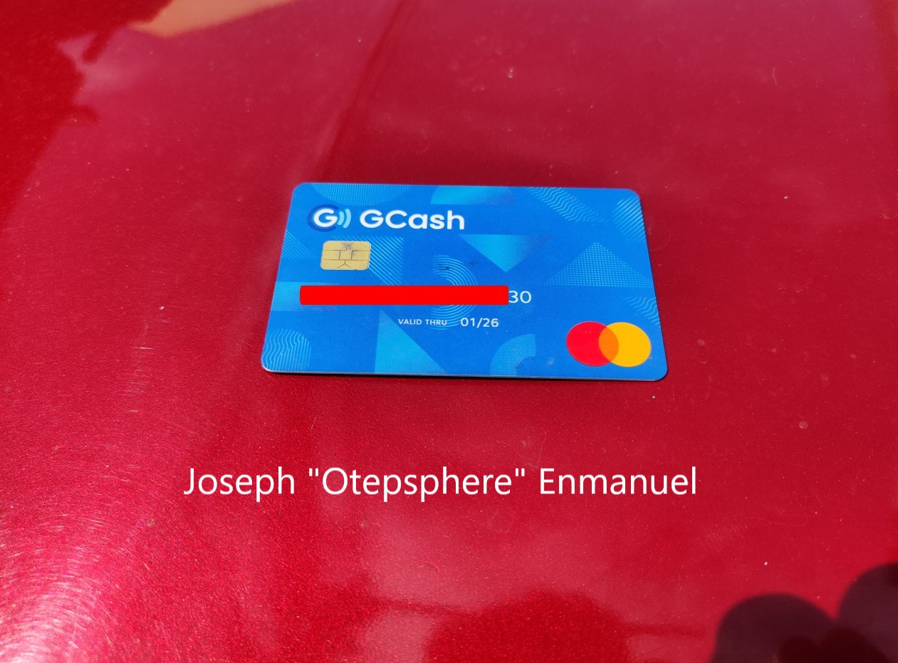 How To Order GCASH MasterCard