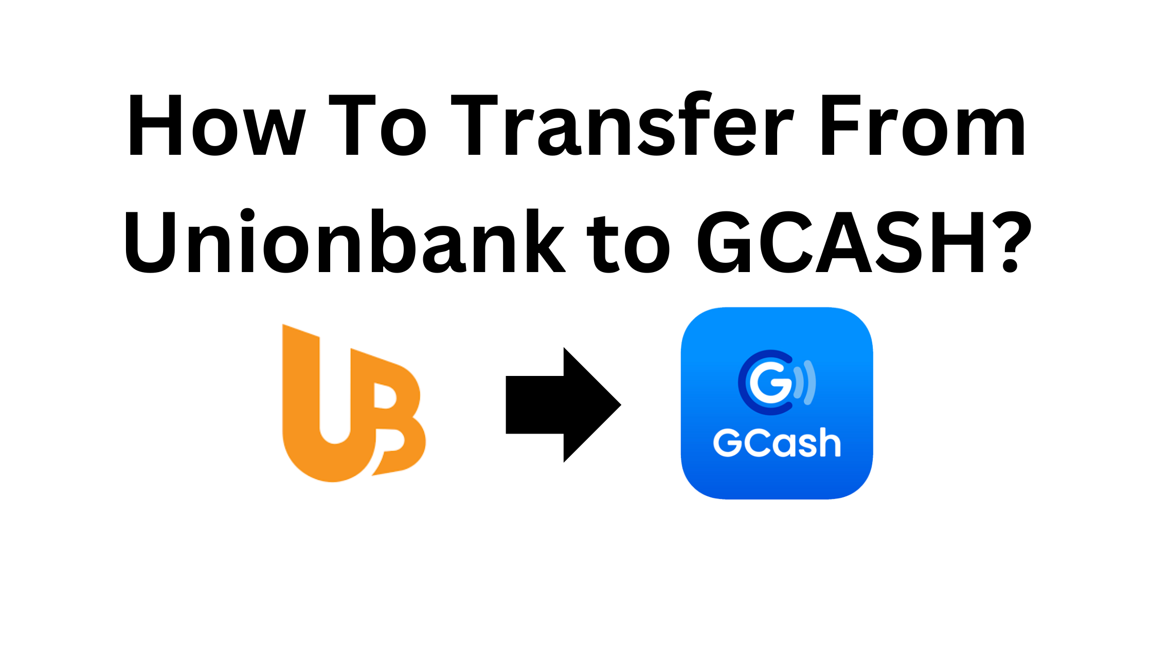 how to transfer from unionbank to gcash